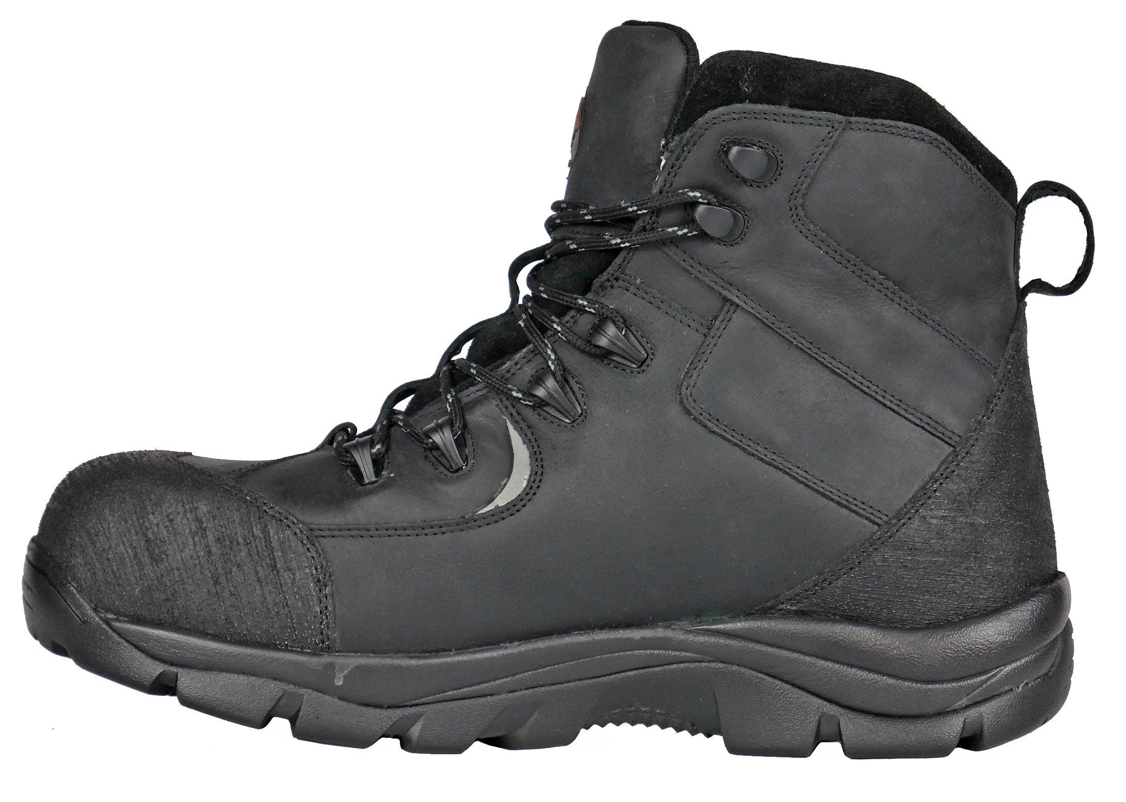 Hoss Boot Company HOSS Ridge Composite Toe Waterproof Work Boot, Alternate, color, Black