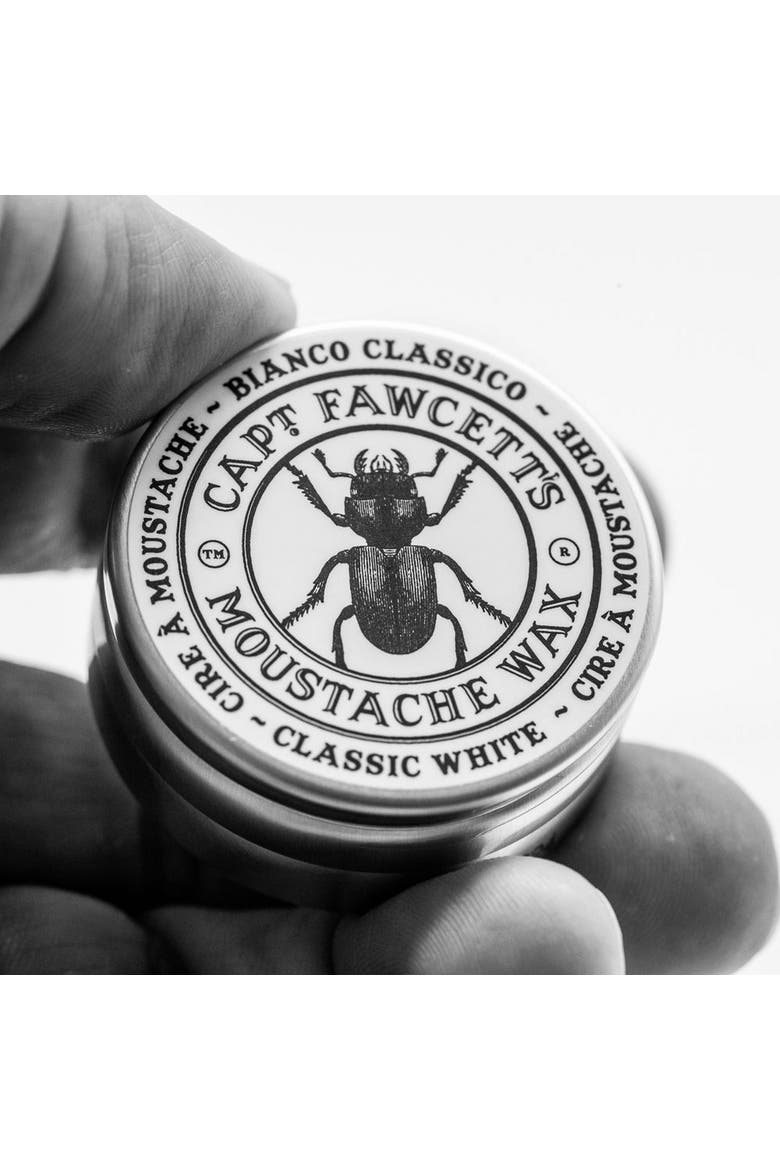 Bianco Classico Moustache Wax, Alternate, color, Classic White