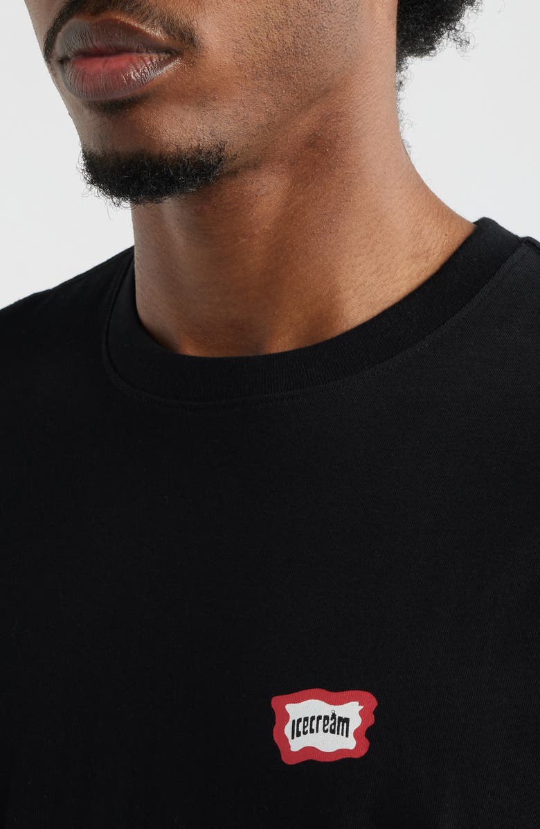 ICECREAM Money Pop Cotton T-Shirt, Alternate, color, Black