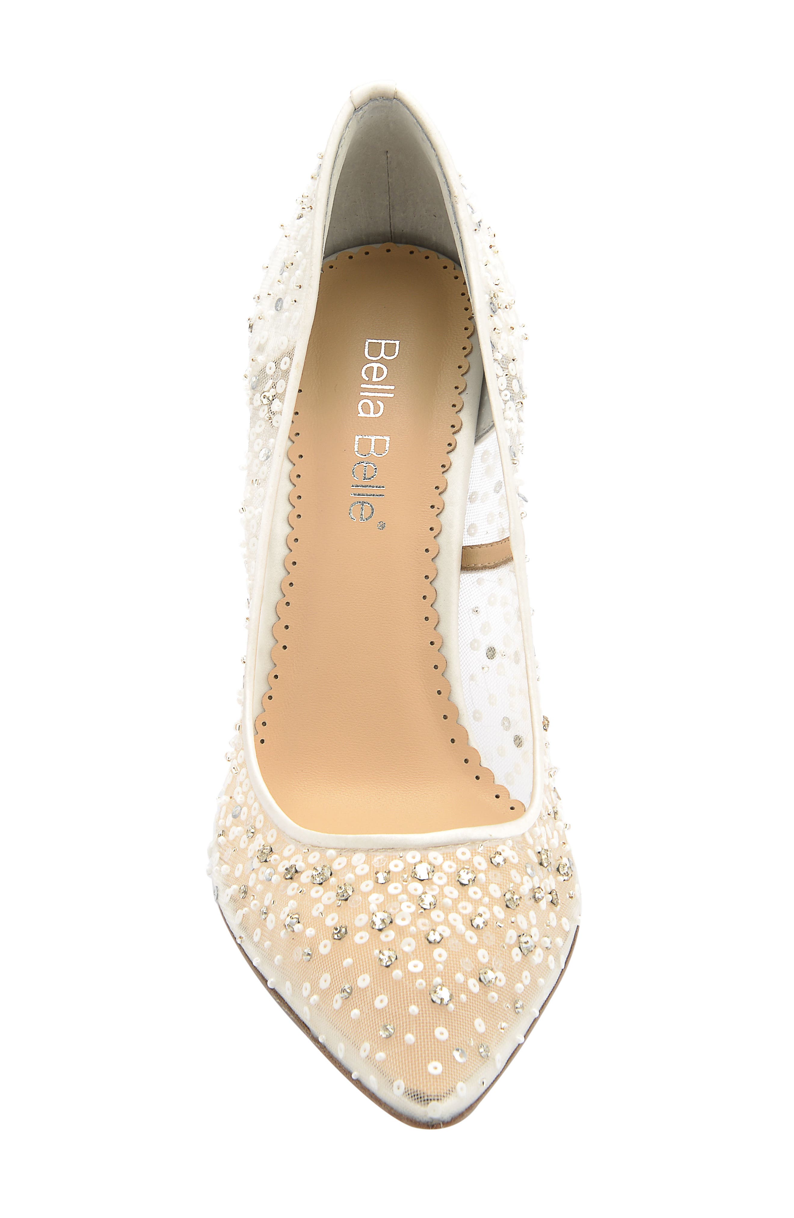 Elsa Sequin Pump, Alternate, color, IVORY SILK