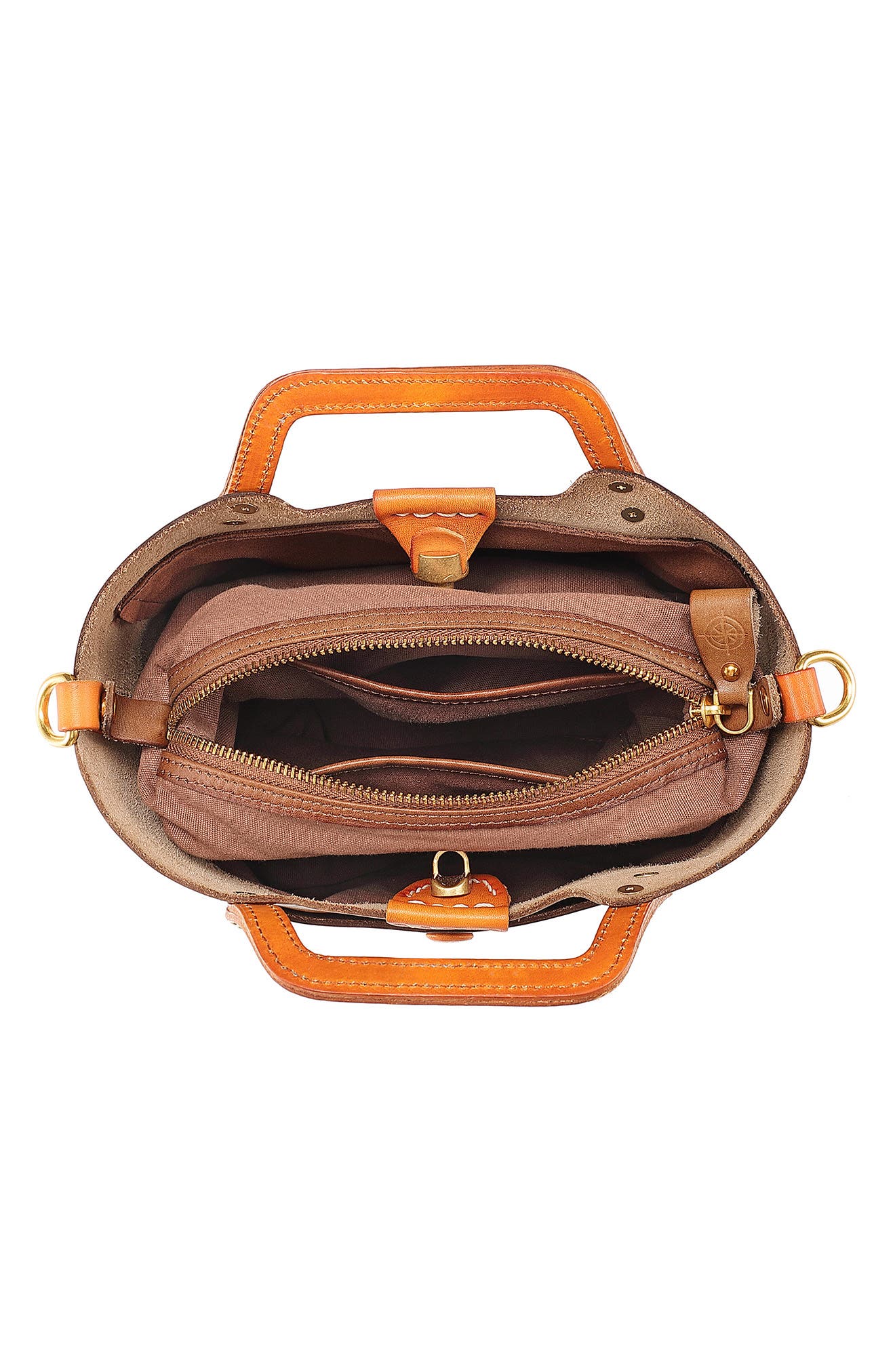 OLD TREND Sprout Land Mini Leather Tote, Alternate, color, 