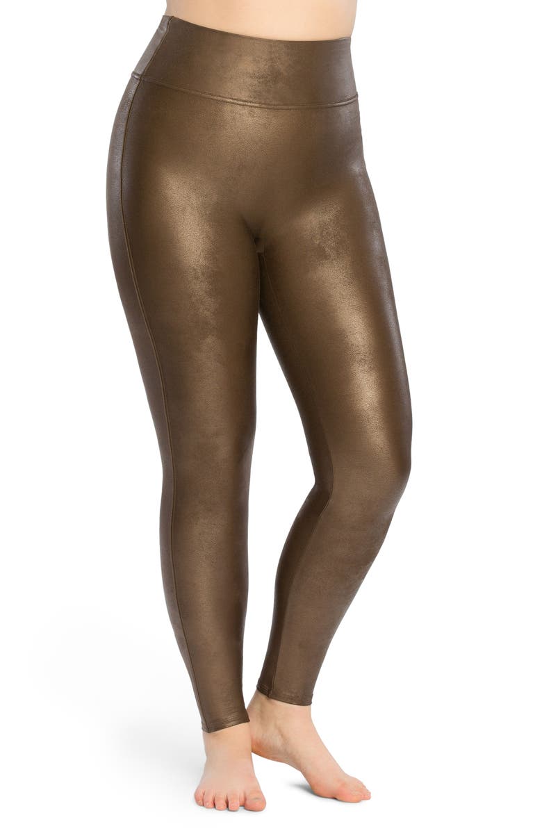 SPANX<sup>®</sup> Faux Leather Leggings, Alternate, color,