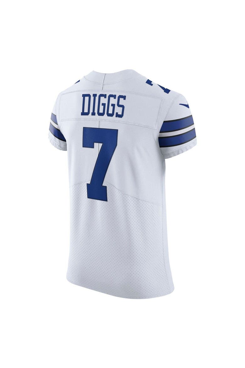 Men's Nike Trevon Diggs White Dallas Cowboys Vapor Elite Jersey, Alternate, color, White