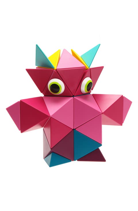 Kids' Flamingo Large 36-Piece Magnetic Construction Kit