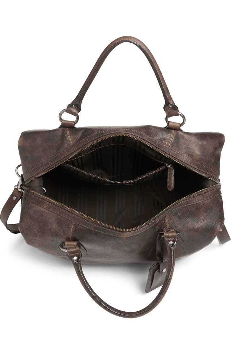 Frye 'Logan' Leather Overnight Bag, Alternate, color,