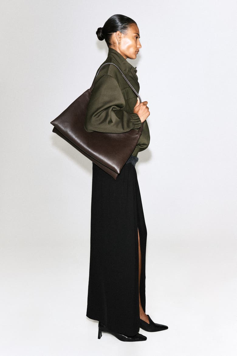 Mock-Neck Wool-Blend Bomber Jacket, Alternate, color, KHAKI MÉLANGE