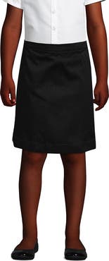 Lands' End School Uniform Girls Blend Chino Skort Top Of Knee