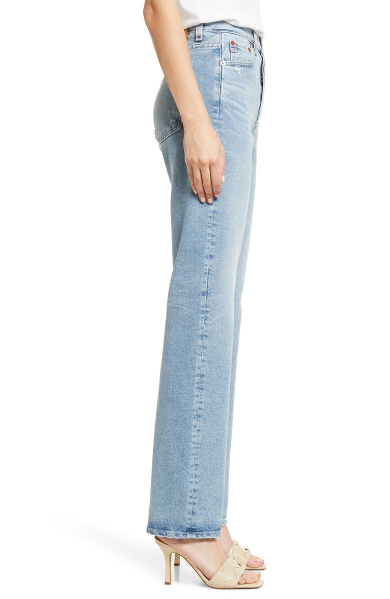 AG Alexxis High Waist Straight Jeans, Alternate, color, 
