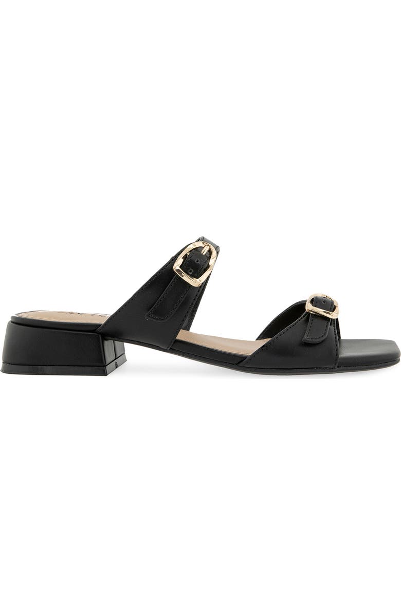 Esprit Megan Slide Sandal, Alternate, color, Black Pu