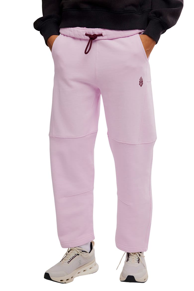 FP Movement Top Score Cotton Pants, Main, color, BALLET SLIPPER