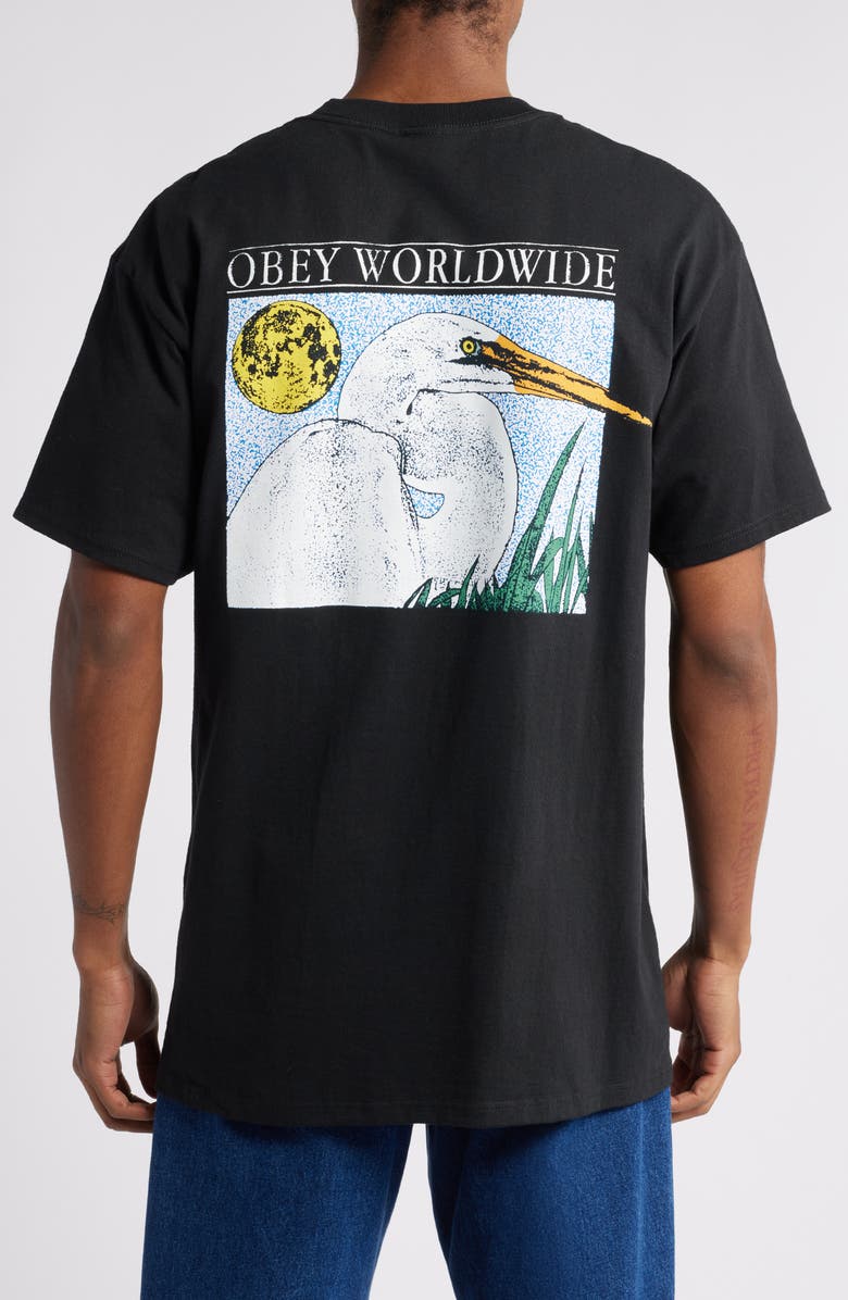 Obey Wildlife Cotton Graphic T-Shirt, Alternate, color,