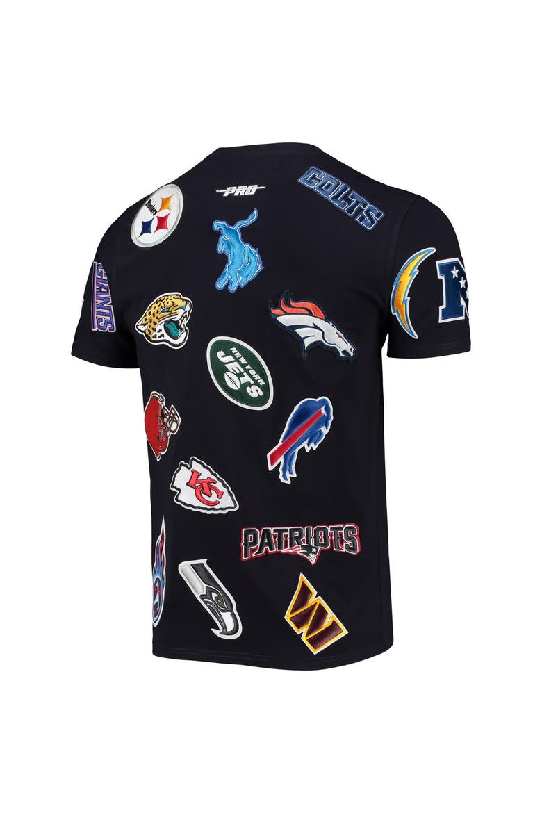 Men's Pro Standard Navy NFL League Wordmark T-Shirt, Alternate, color, Navy