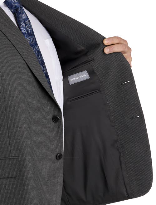 Michael Kors Big & Tall Pinstripe Suit Jacket