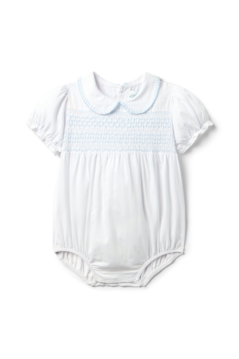 Leigh Bubble Romper, Main, color, White
