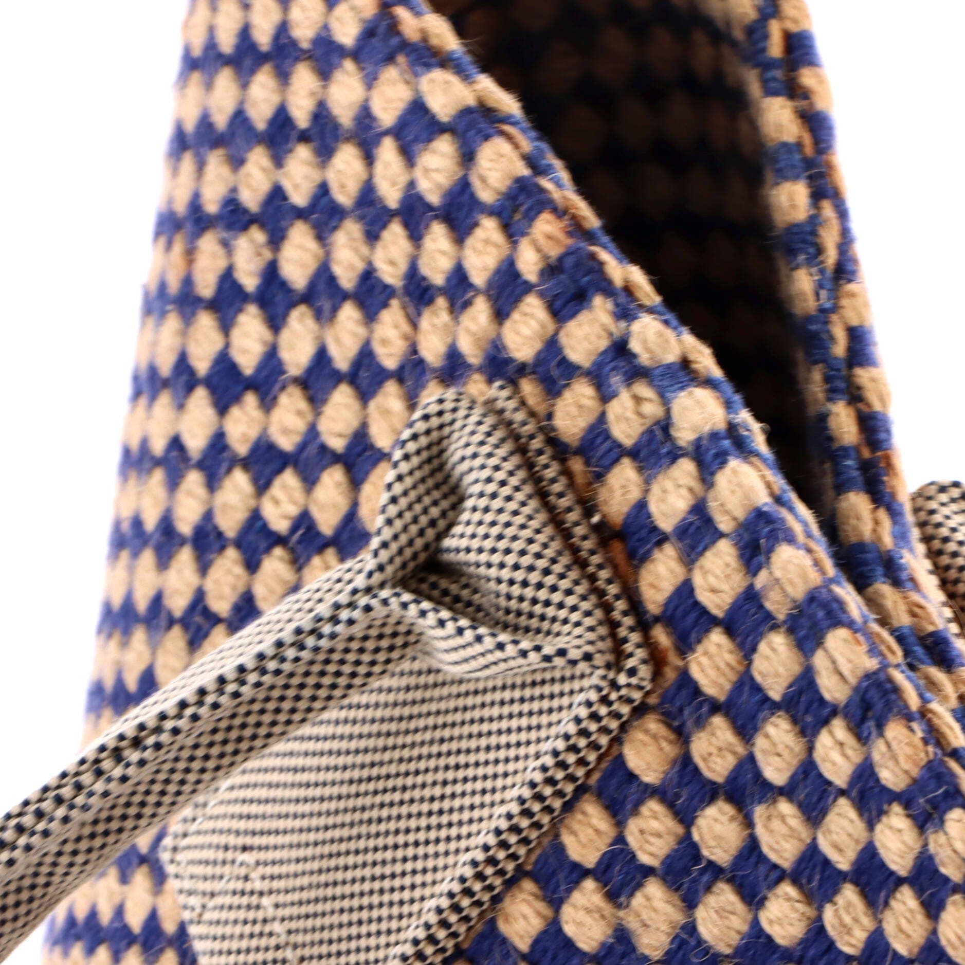 Basket Weave Tote Woven Jute Pm, Alternate, color, Blue