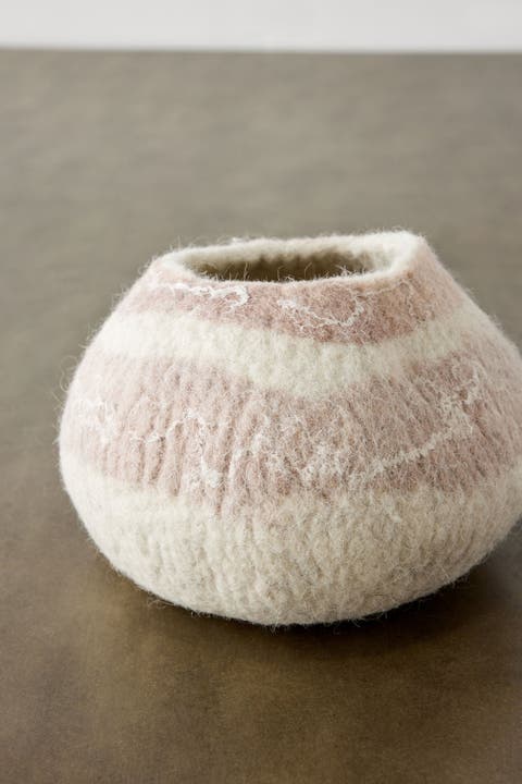 Soft Stone Harmony Ukhamba Wool Bowl - Single