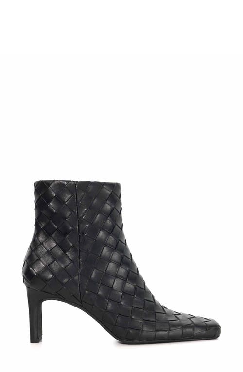 Dune London Occur Woven Bootie In Black