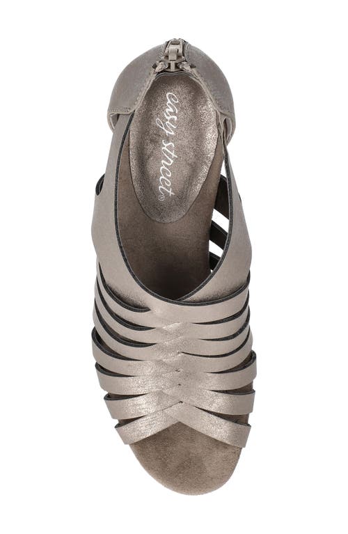 Easy Street Vanni Sandal In Gray