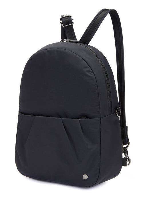 Shop Pacsafe Citysafe Cx Convertible Backpack In Econyl Black