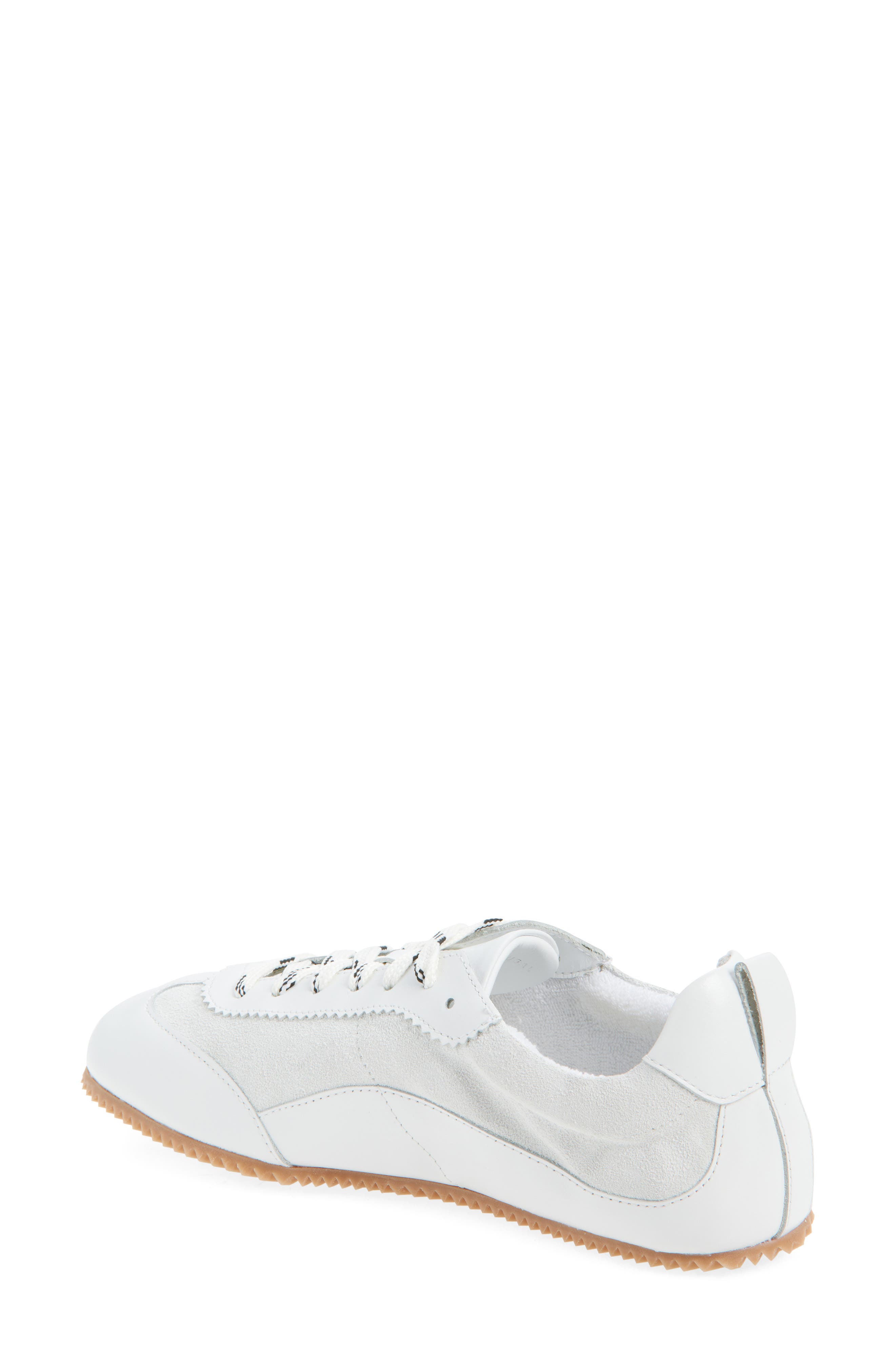 Freda Salvador Minnie Ballet Sneaker, Alternate, color, Milk Calf Combo