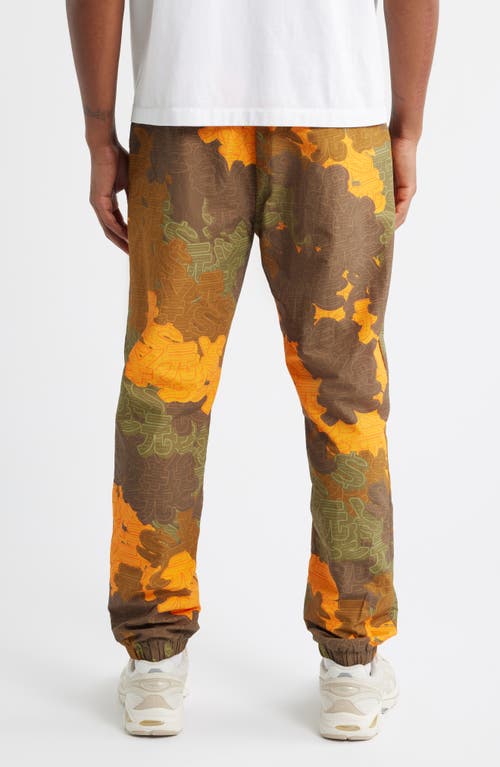 Icecream Cash Drawstring Nylon Pants In Brown