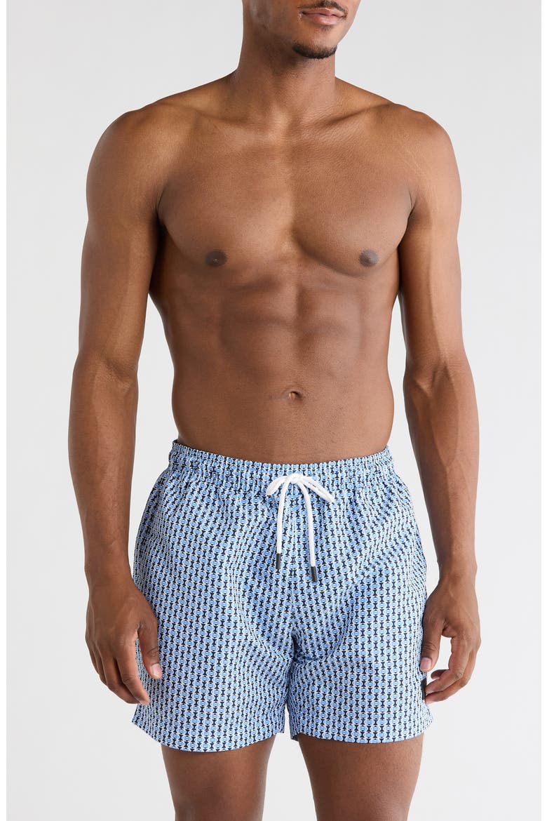 Vibe Swim Trunks, Main, color, BRIGHT BLUE