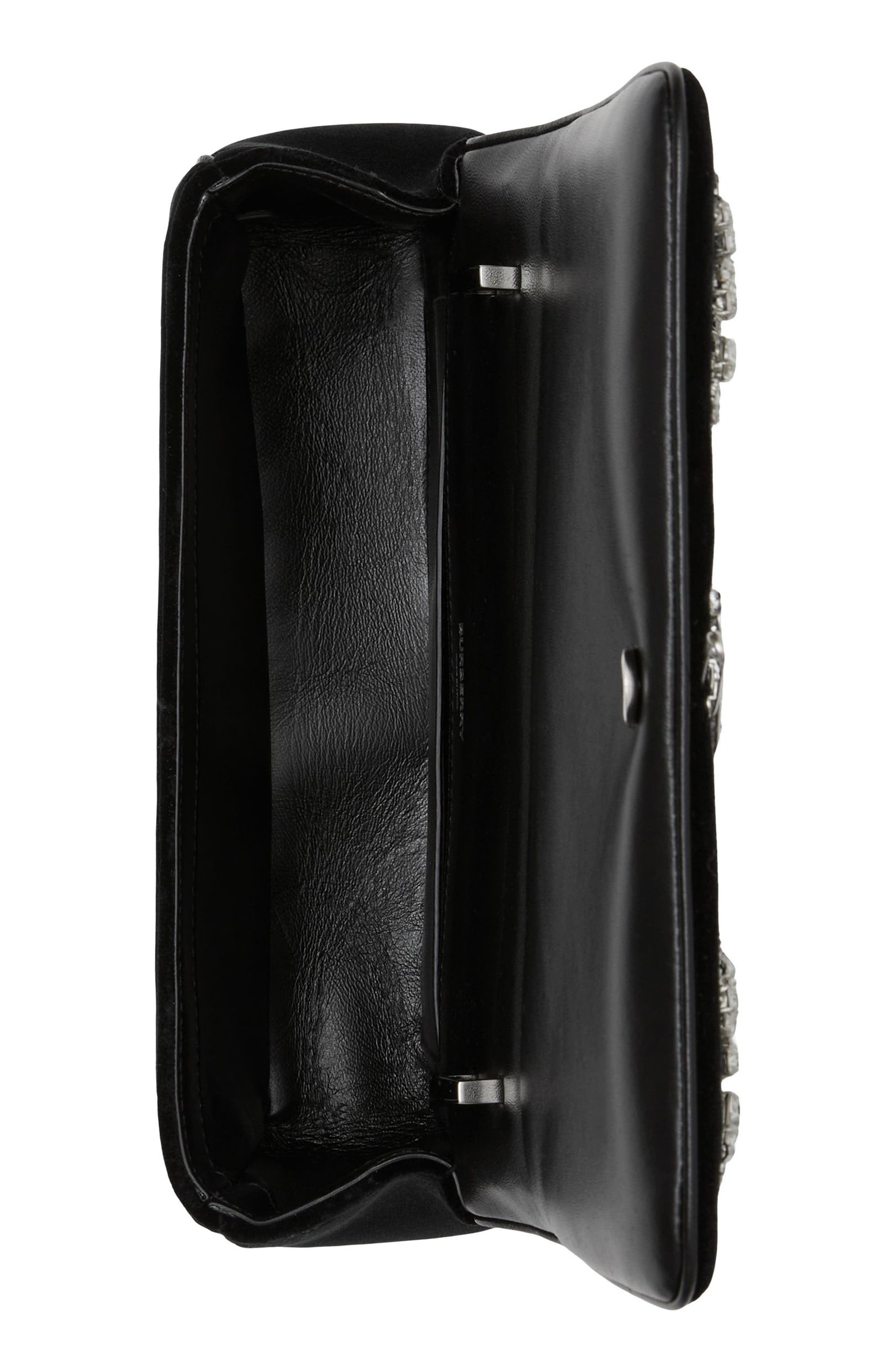 Burberry Small Lola Embellished Crossbody Bag, Alternate, color, 