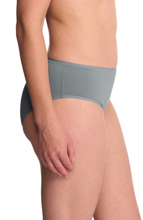 Natori Bliss Bare Cotton Hipster Briefs In Green