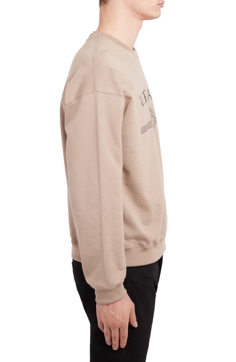 Versace Logo Sweatshirt, Alternate, color, 