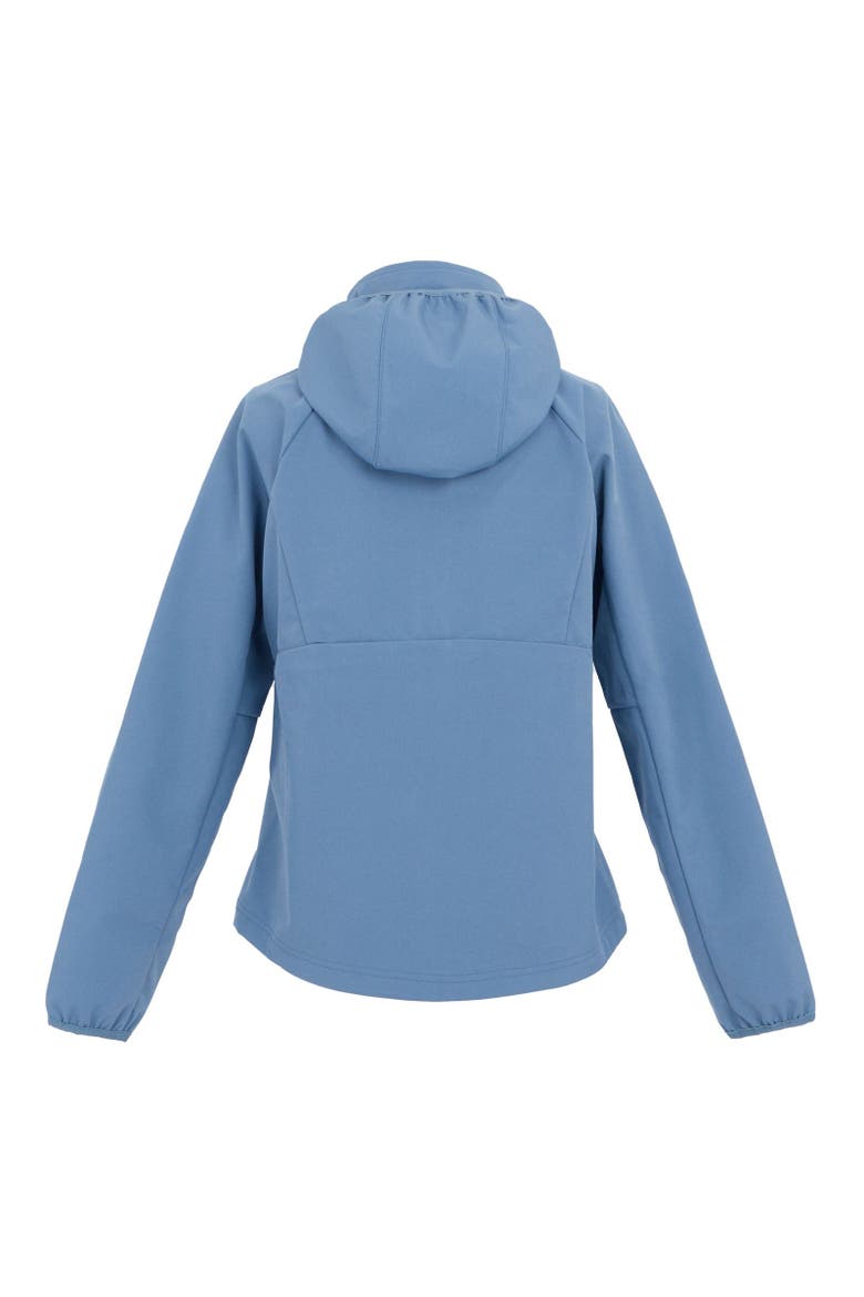 Bourda Soft Shell Jacket, Alternate, color, Coronet Blue and White