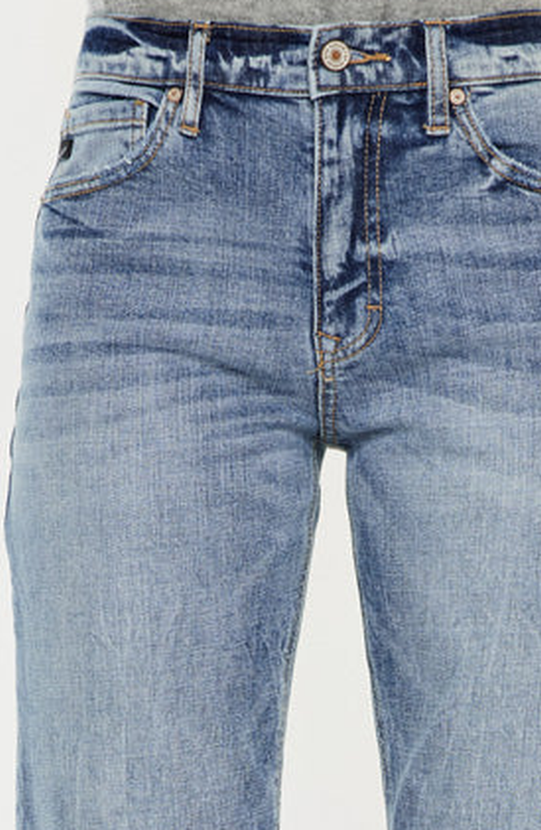 KanCan Tilda High Rise Slim Straight Leg Jeans, Alternate, color, Medium Wash