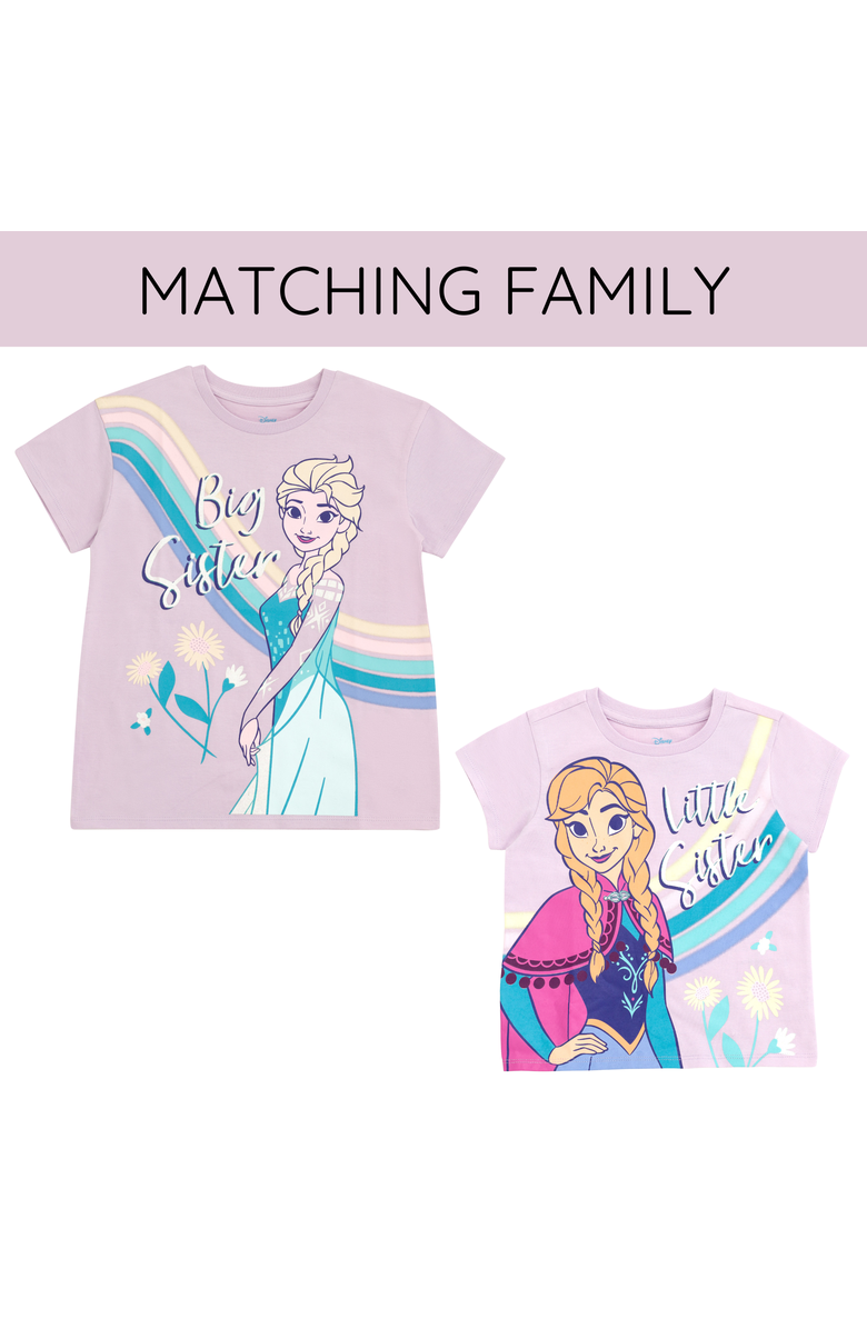 Disney Frozen Short Sleeve T-Shirt, Alternate, color, Lavender Anna