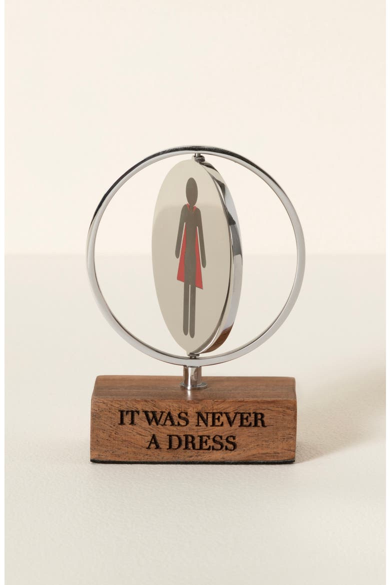 It Was Never a Dress Desktop Spinner, Alternate, color, Multi