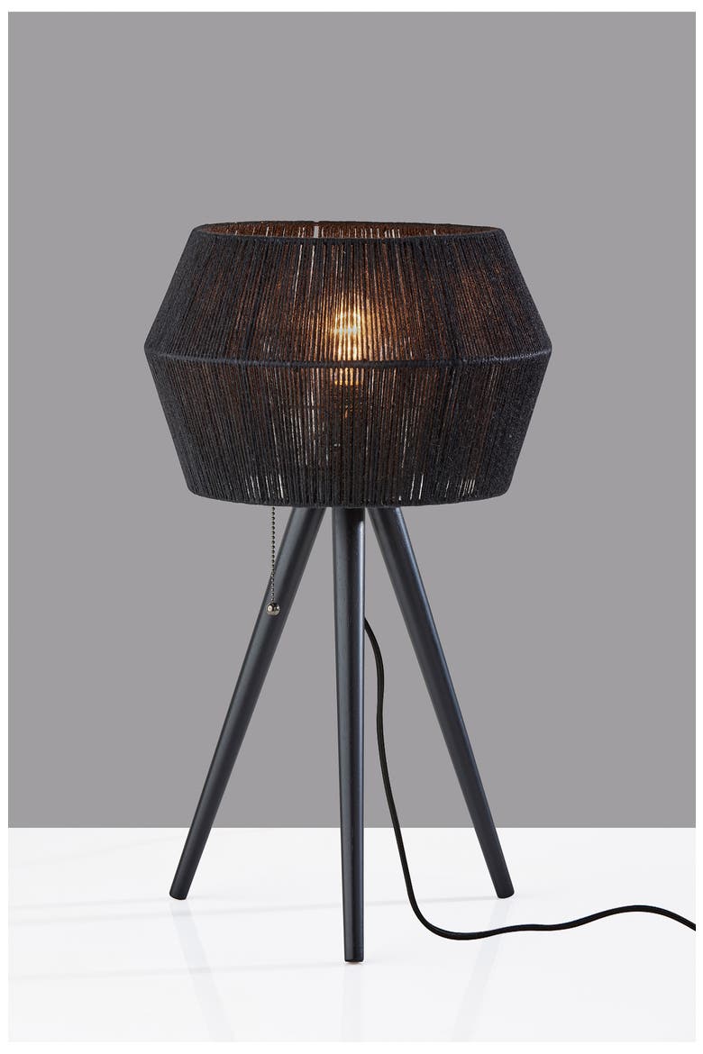 Montana Table Lamp, Alternate, color, BLACK WOOD