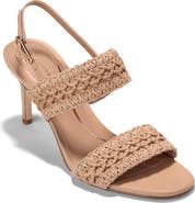 Cole Haan Harlan Woven Double Band Slingback Sandal