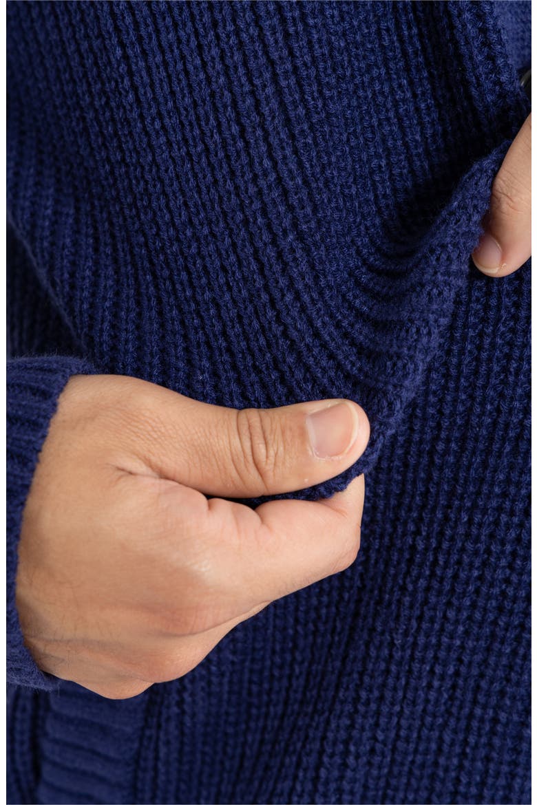 Shawl Collar Cardigan, Alternate, color, BLUE