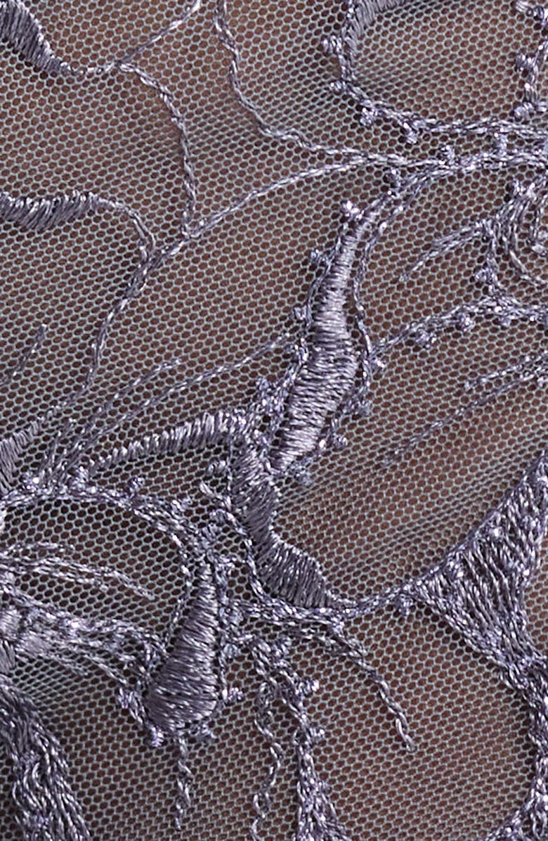 Chantelle Lingerie Fleurs Lace Hipster Panties, Alternate, color, Fancy Grey