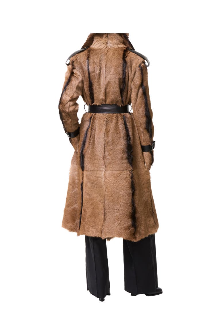Long Shearling Linley Coat, Alternate, color, Camel