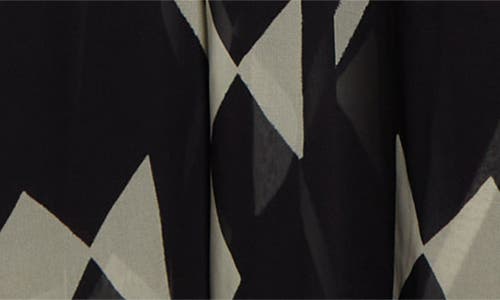 Johanna Ortiz Secret Garden Printed Recycled-georgette Kaftan In Black