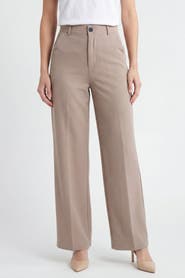 Solomon & Sage Women's Classic High Waist Wide Leg Pants