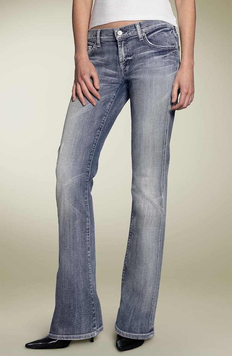 7 For All Mankind <sup>®</sup> Bootcut Stretch Jeans, Alternate, color, 