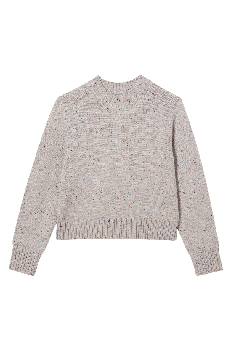 M.M.LaFleur Maura Confetti Wool Sweater, Alternate, color, Cinder