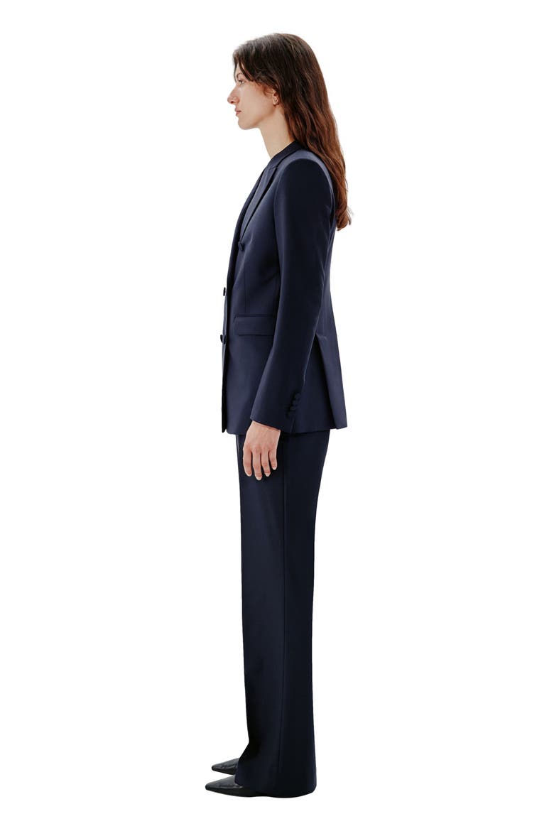 DOUBLE BREASTED JACKET, Alternate, color, NAVY