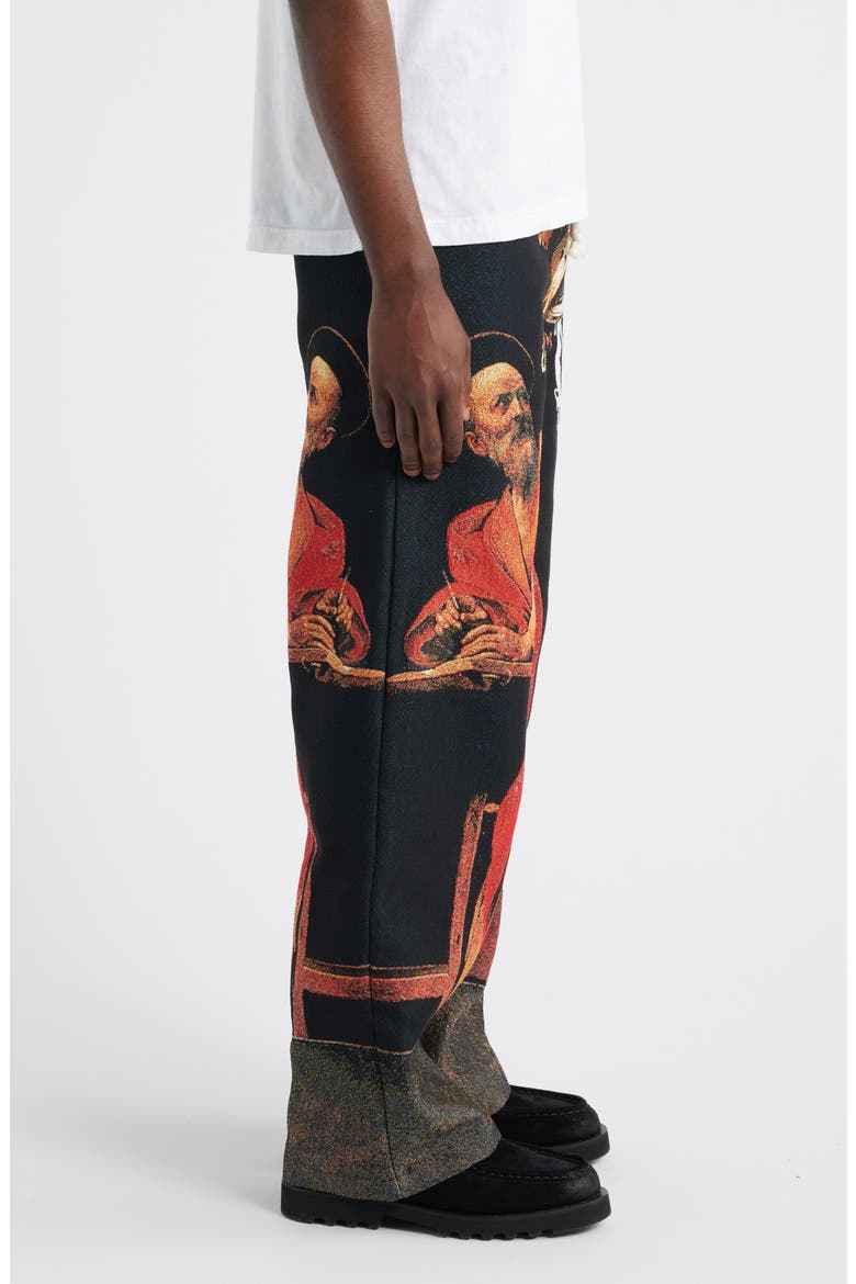 Calling of Saint Matthews Drawstring Pants, Alternate, color, BLACK
