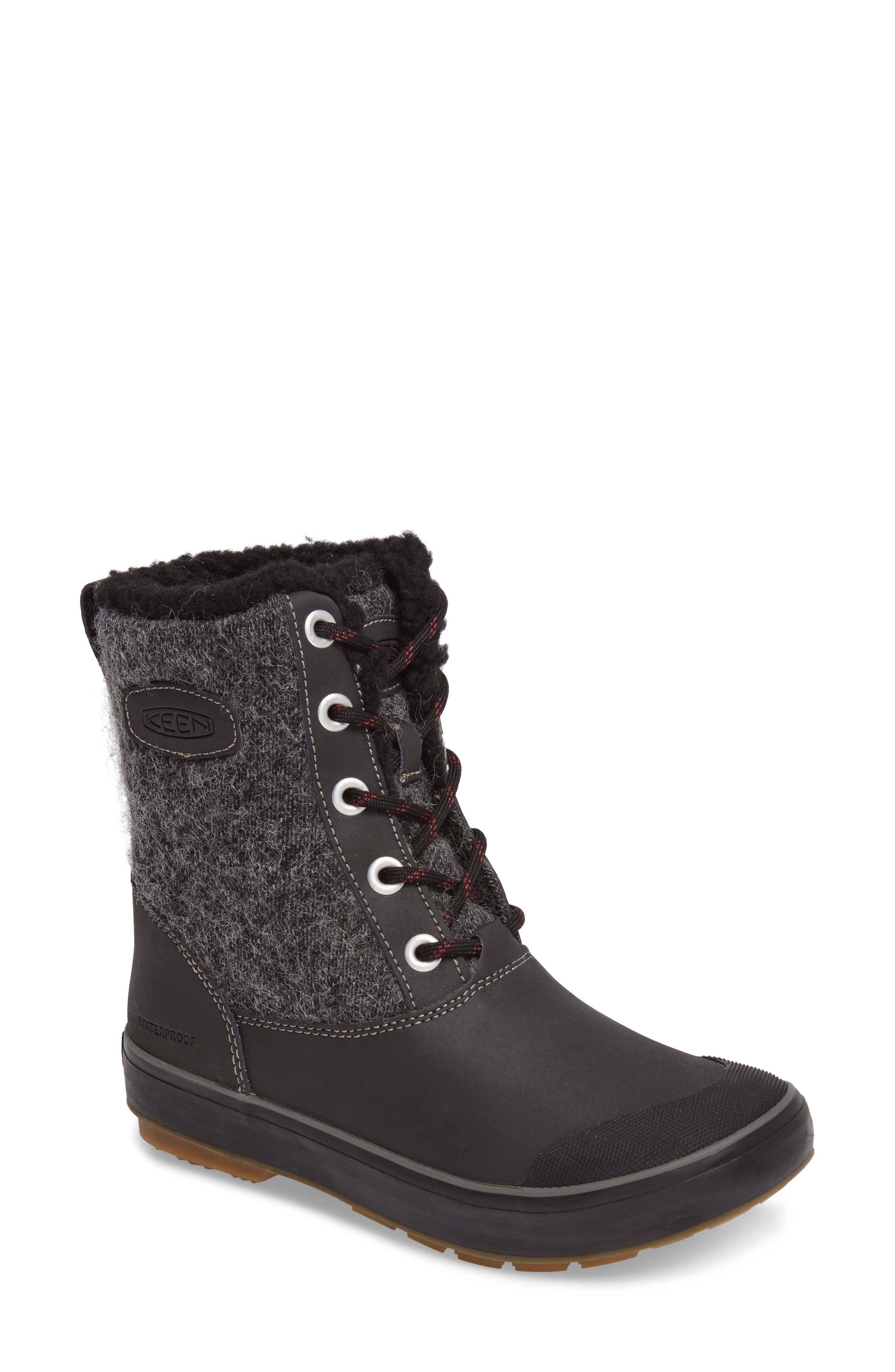 KEEN 'Elsa' Waterproof Boot, Main, color, 