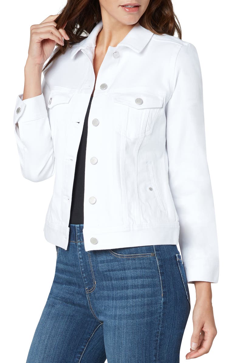 Liverpool Los Angeles Classic Jean Jacket, Main, color, 