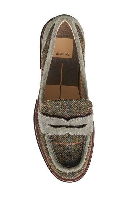 Dolce Vita Abey Penny Loafer In Green