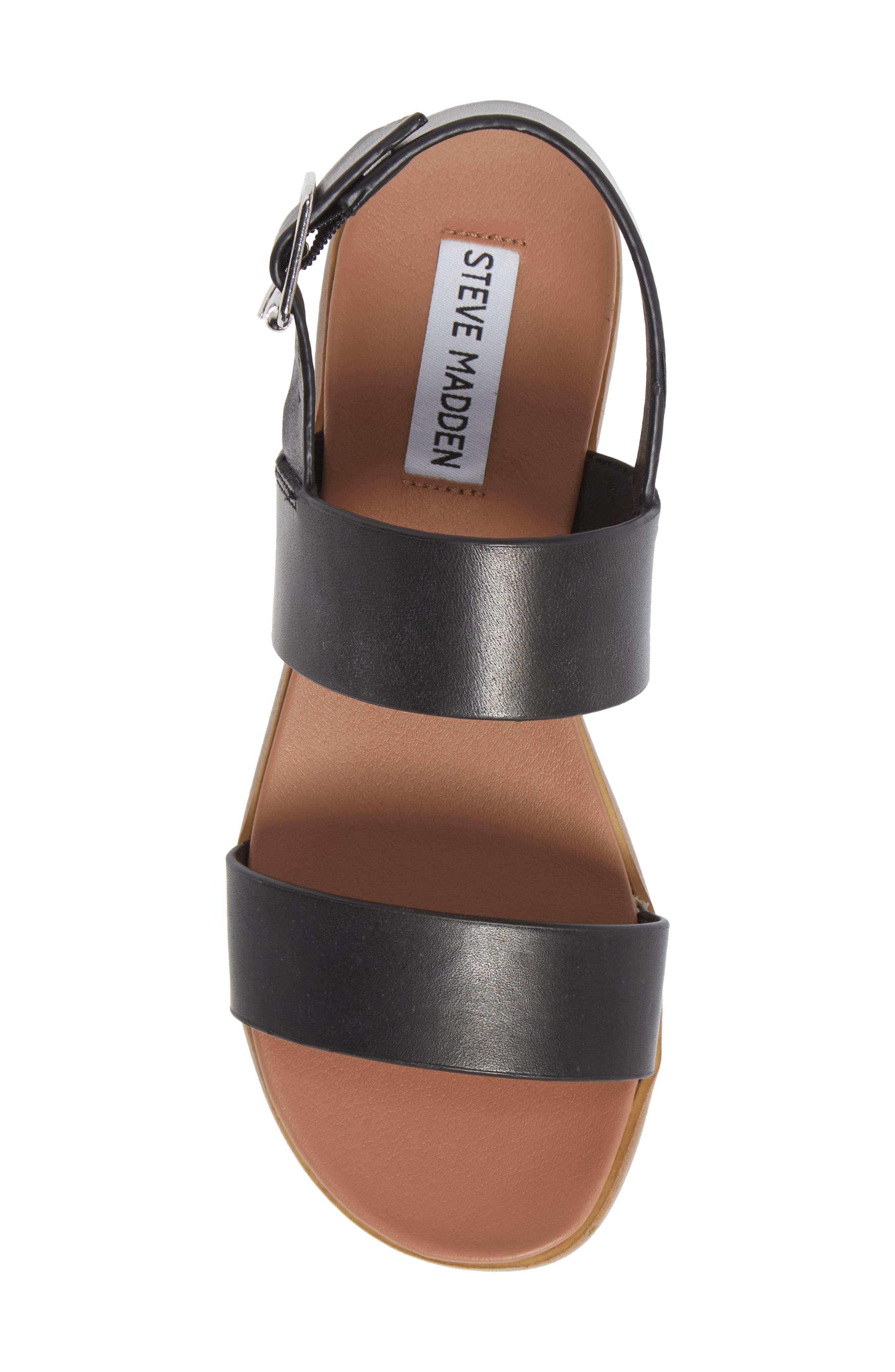 Daja Slingback Sandal, Alternate, color, BLACK LEATHER
