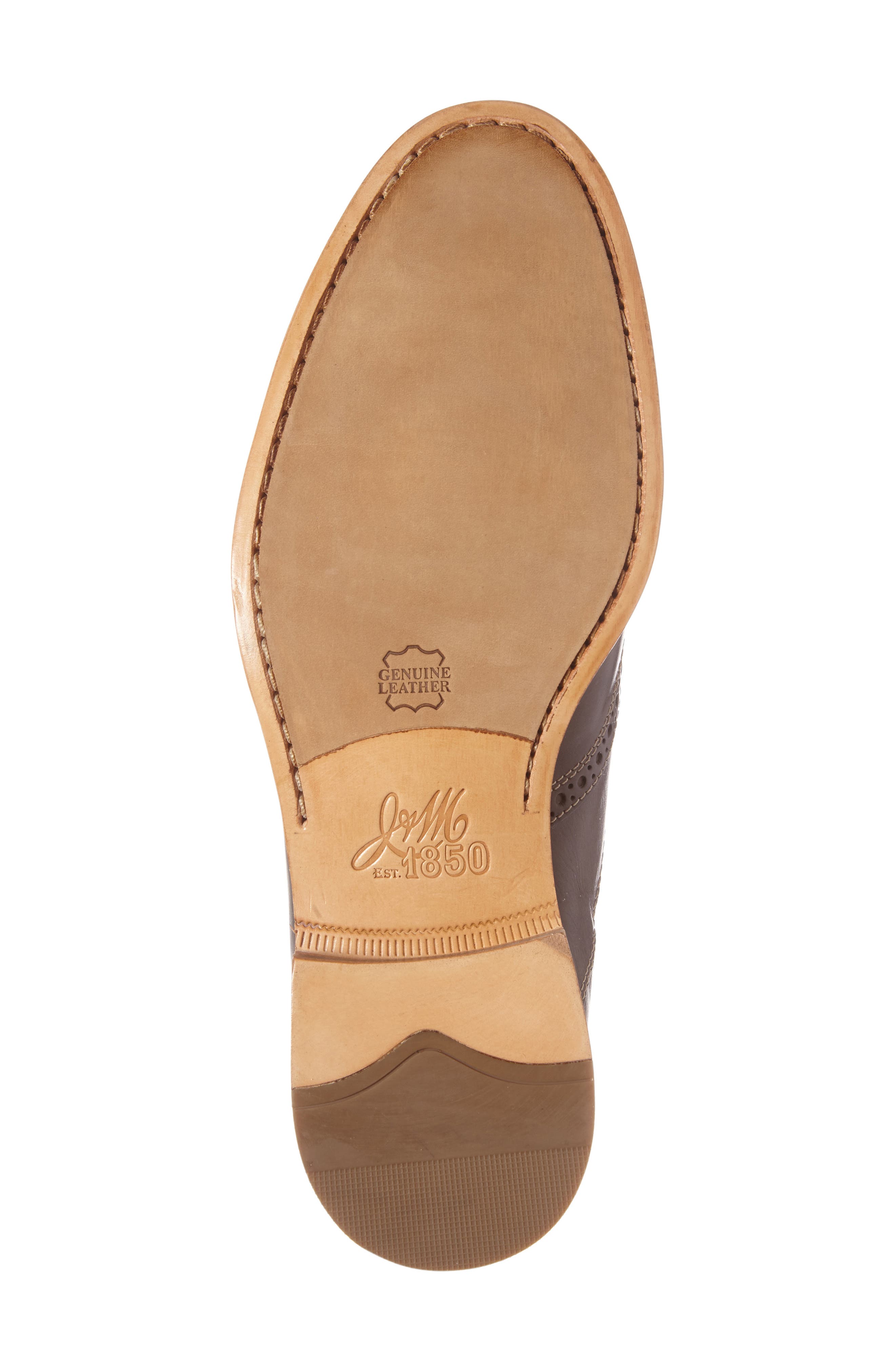 J&M 1850 Graham Wingtip Loafer, Alternate, color, 