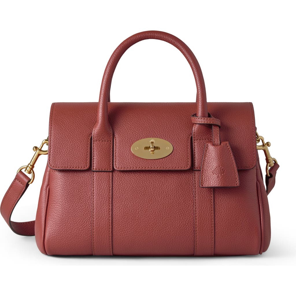 Mulberry Small Bayswater Satchel In Brown